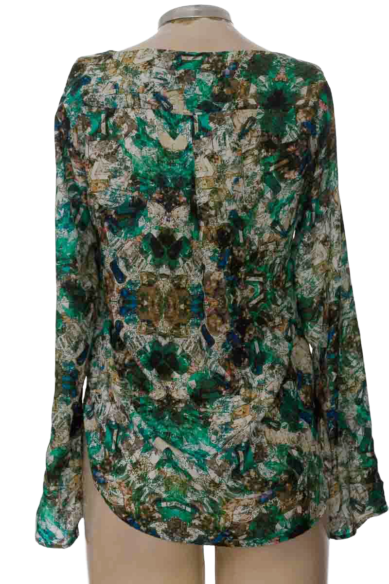 Blusa color Verde - Zara