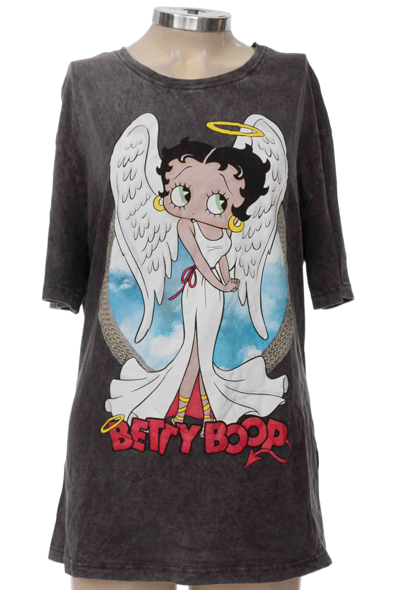 Top / Camiseta color Gris - Zara