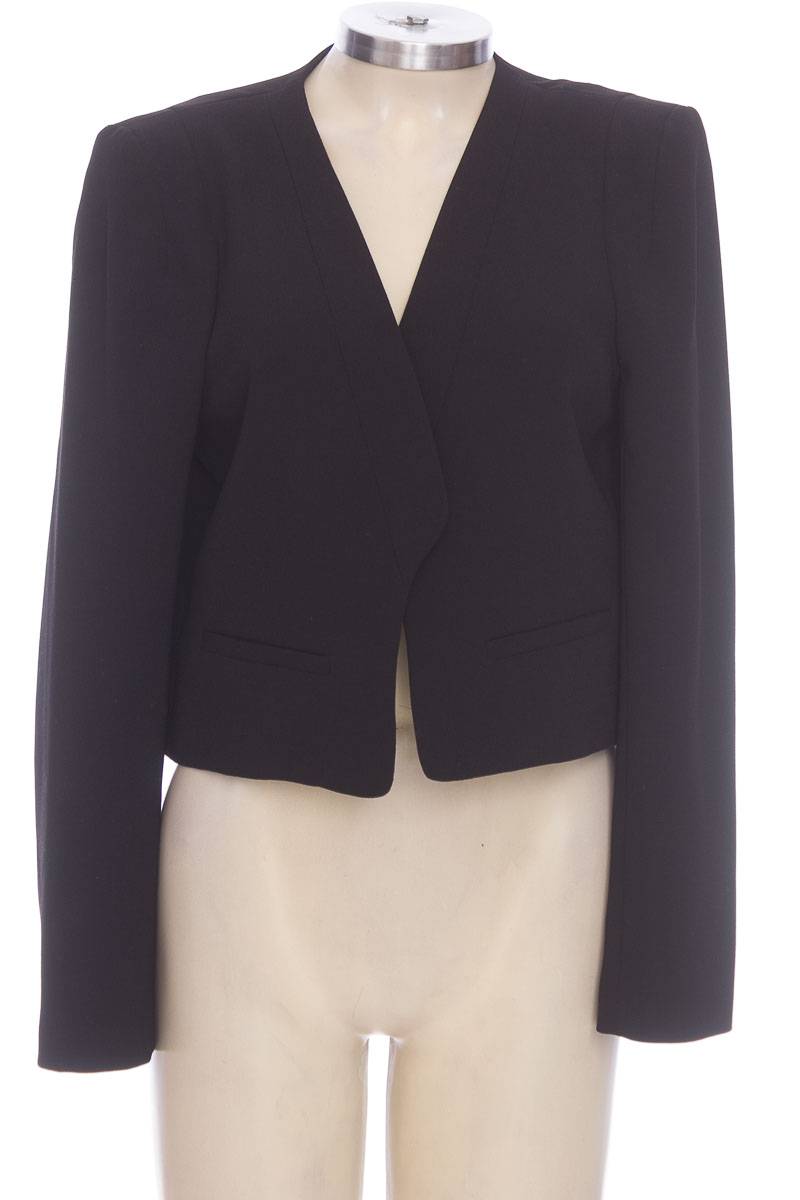 Manteau Zara Noir à Capuche - Taille XS - En Polaire Doublée Laine - Occasion Très Bon état