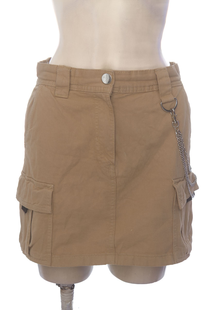 Falda color Beige - Bershka
