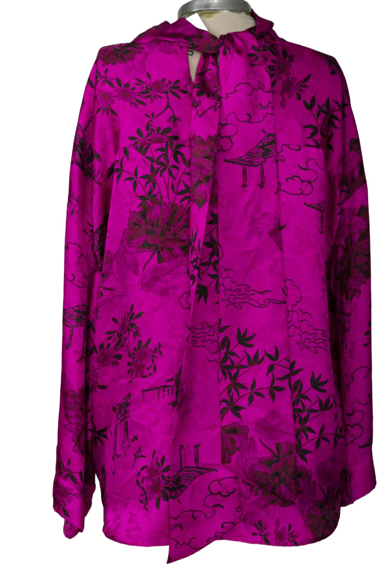 Blusa color Morado - Zara
