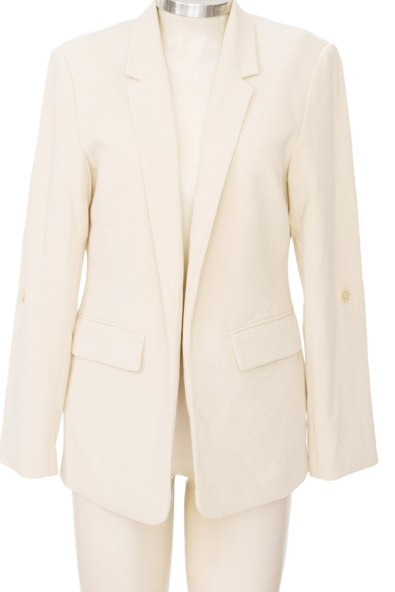 Chaqueta / Abrigo color Beige - NAF NAF