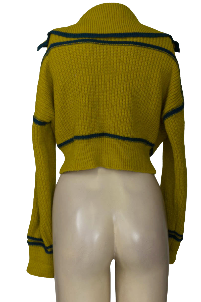Sweater color Verde - Color