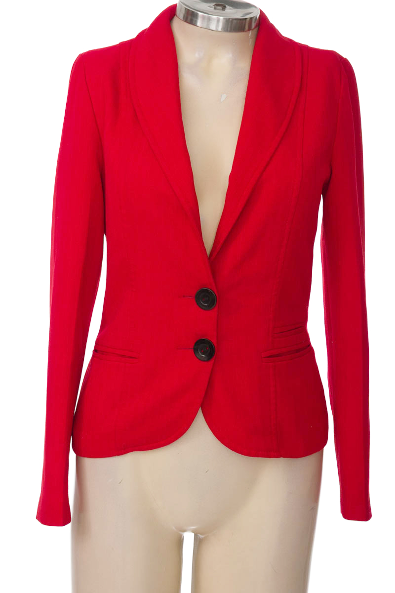 Chaqueta / Abrigo color Rojo - Sanval