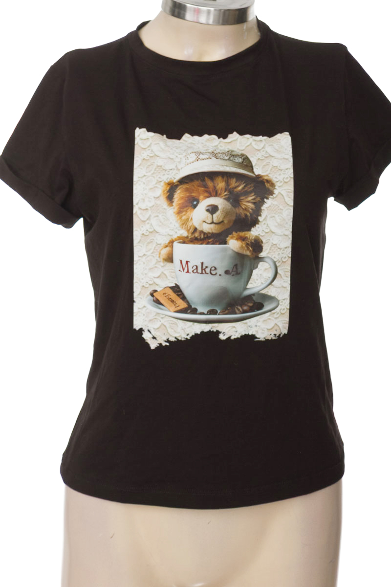 Top / Camiseta color Negro - Living