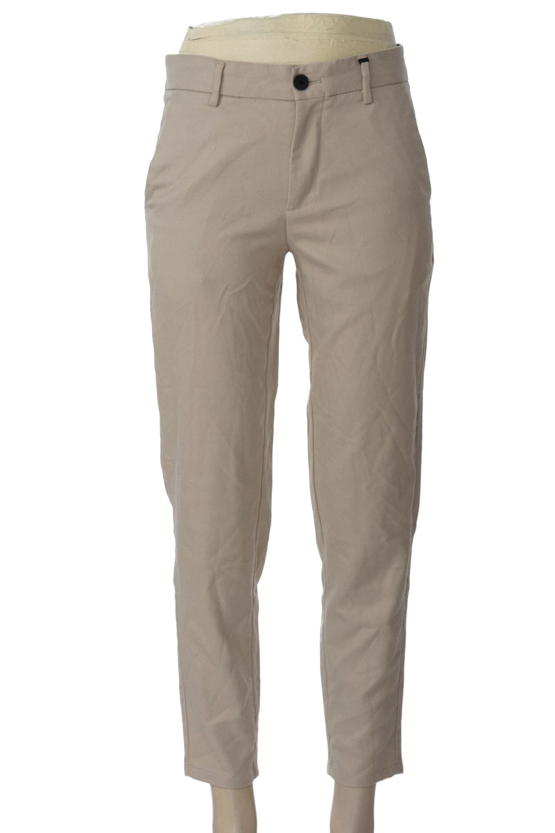 Pantalón color Beige - Bershka