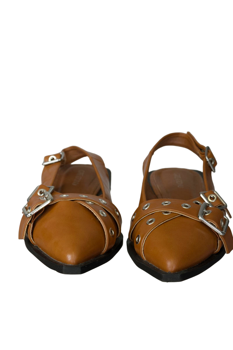 Zapatos color Café - Greatonu