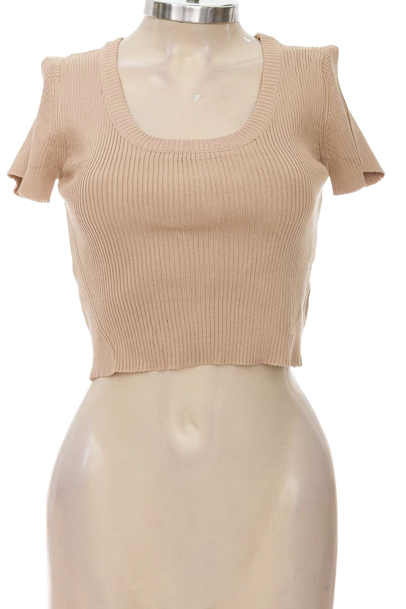 Top / Camiseta color Beige - Fashion Paris