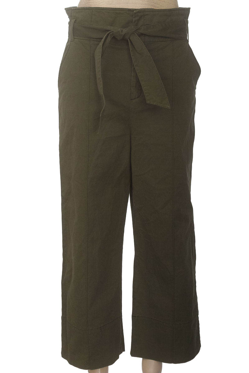 Pantalones color Verde - Massimo Dutti