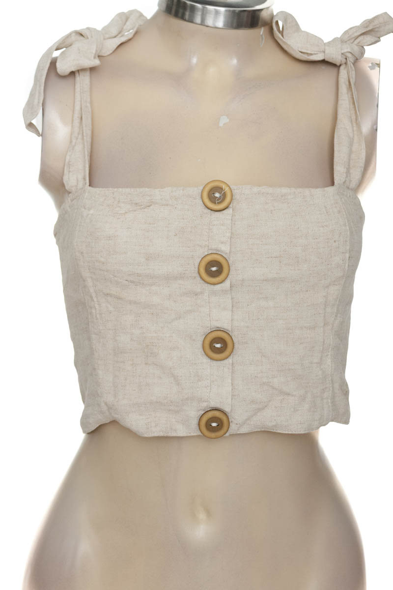 Top / Camiseta color Beige - Petra