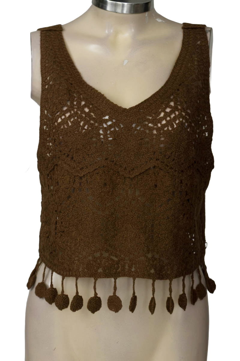 Top / Camiseta color Café - Closeando