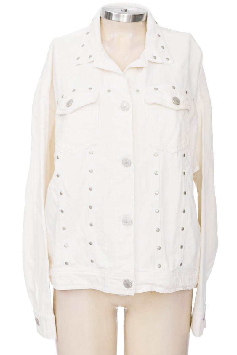 Chaqueta / Abrigo color Blanco - Color Blue