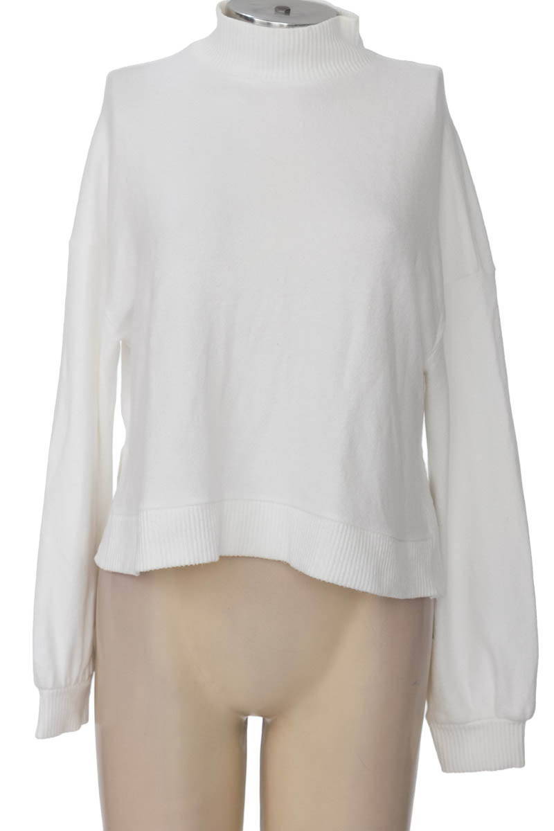 Sweater color Blanco - Stradivarius