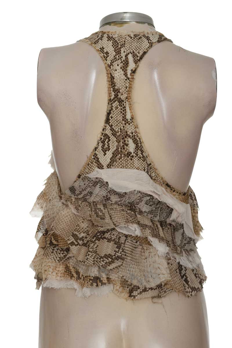Top / Camiseta color Beige - Zara