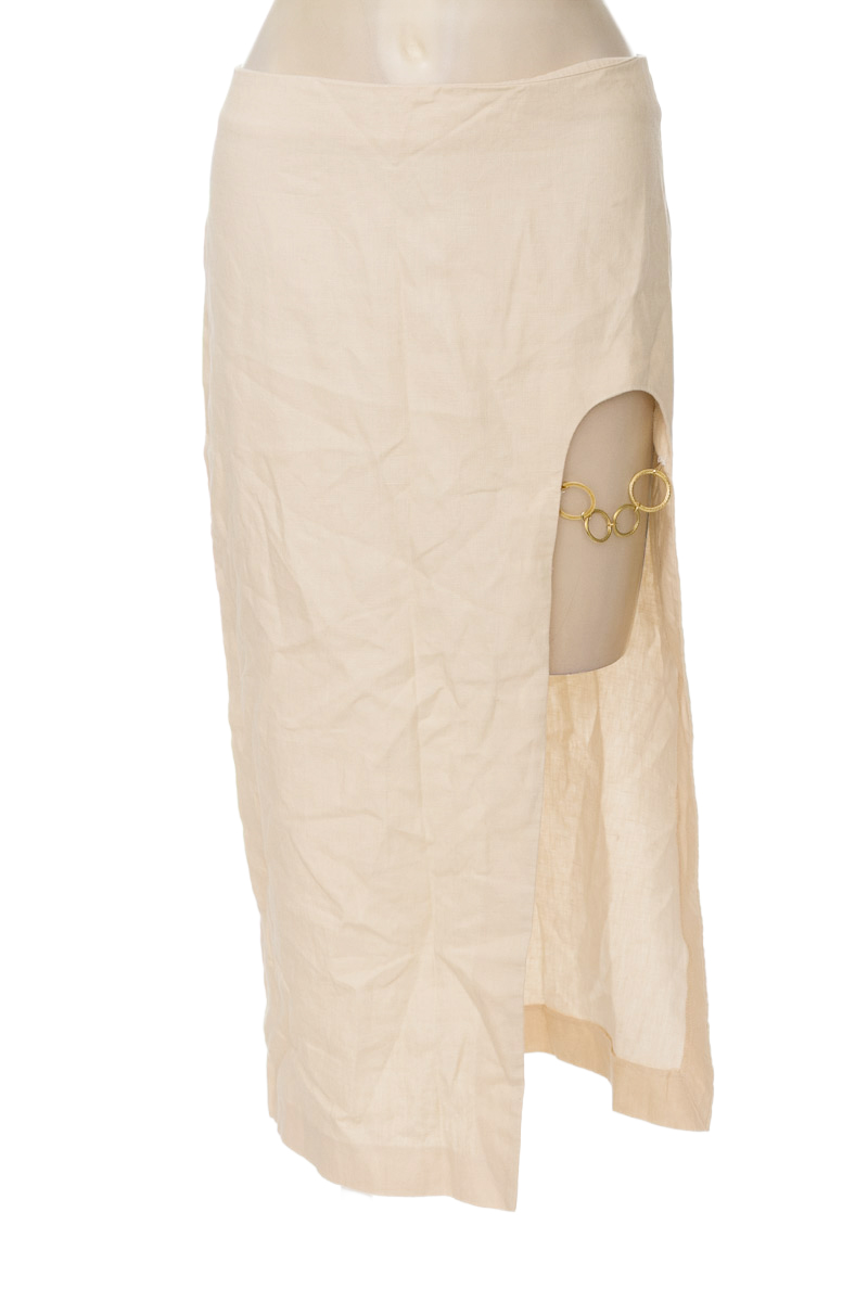 Falda color Beige - Zara