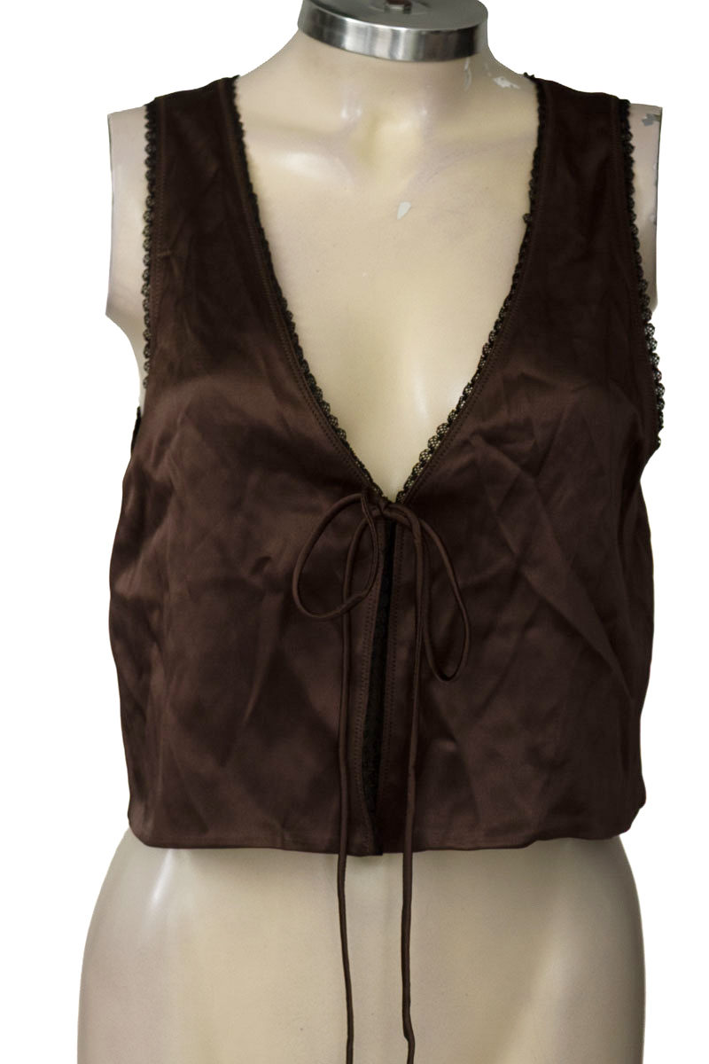Blusa color Café - Zara