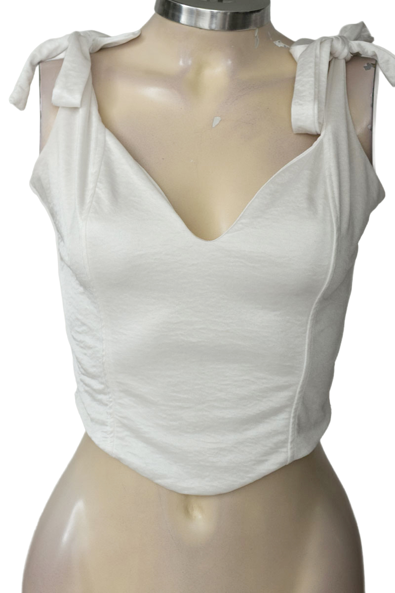 Top / Camiseta color Blanco - NAVISSI