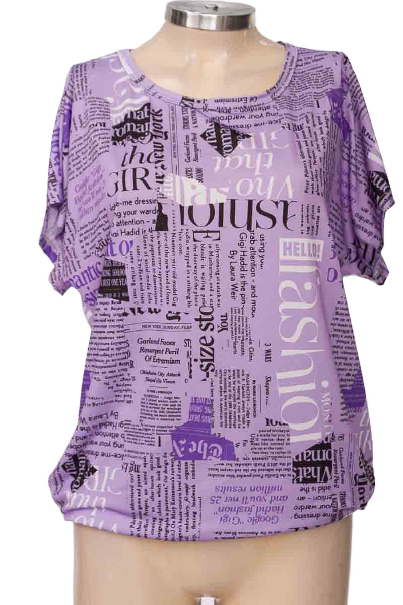 Top / Camiseta color Lila - Cfx