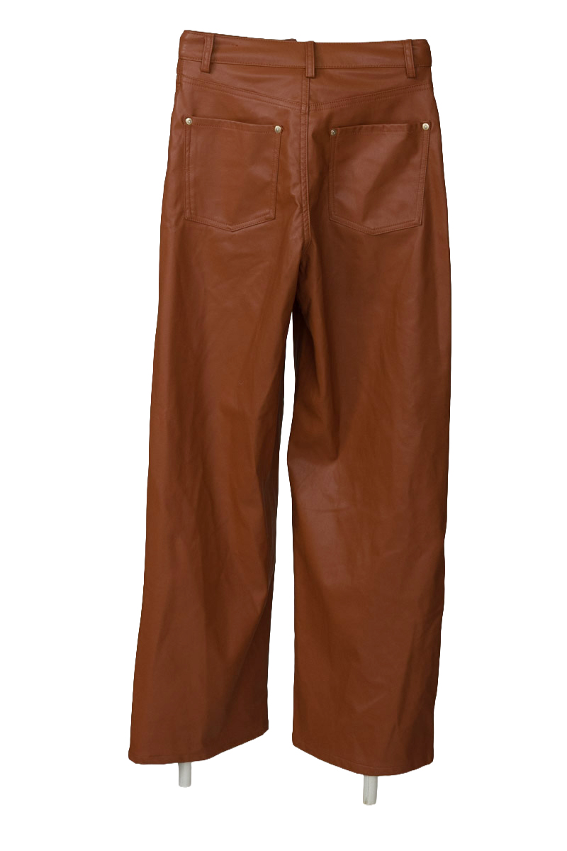 Pantalones color Café - Zara