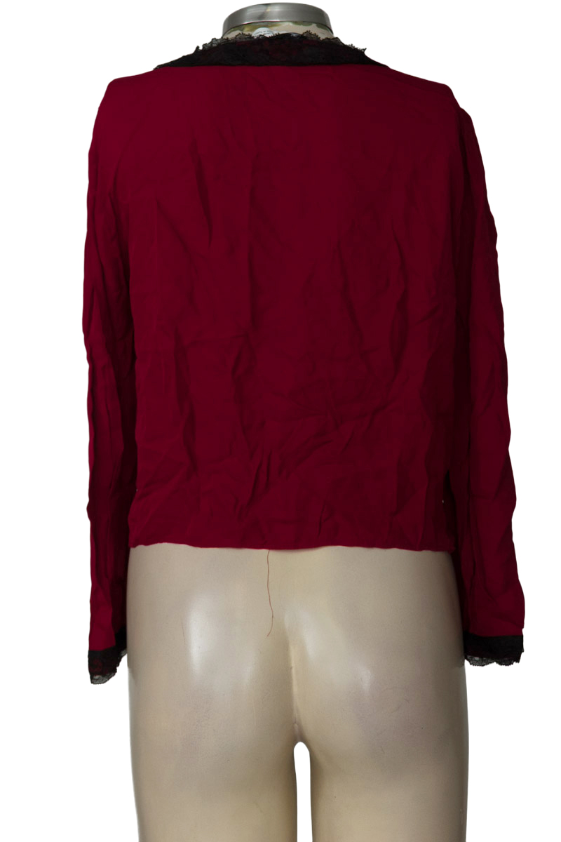Blusa color Vinotinto - Zara