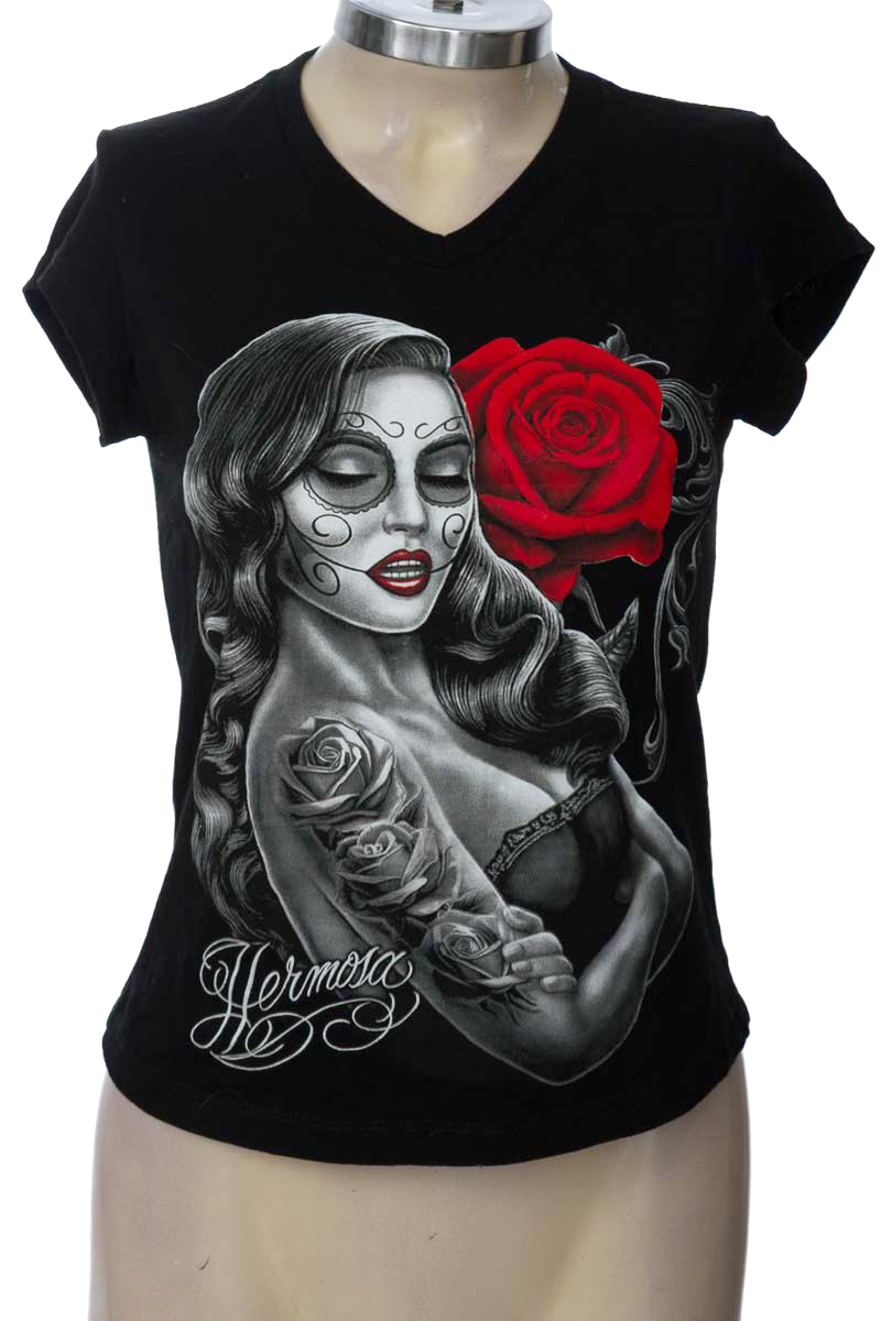 Top / Camiseta color Negro - Rock Star