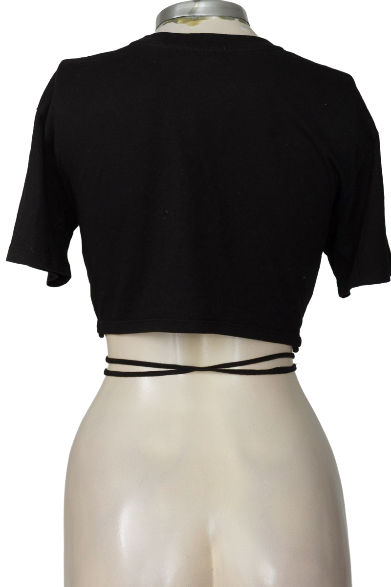 Top / Camiseta color Negro - Bershka