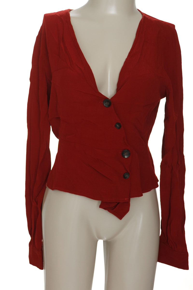 Blusa color Vinotinto - Bershka