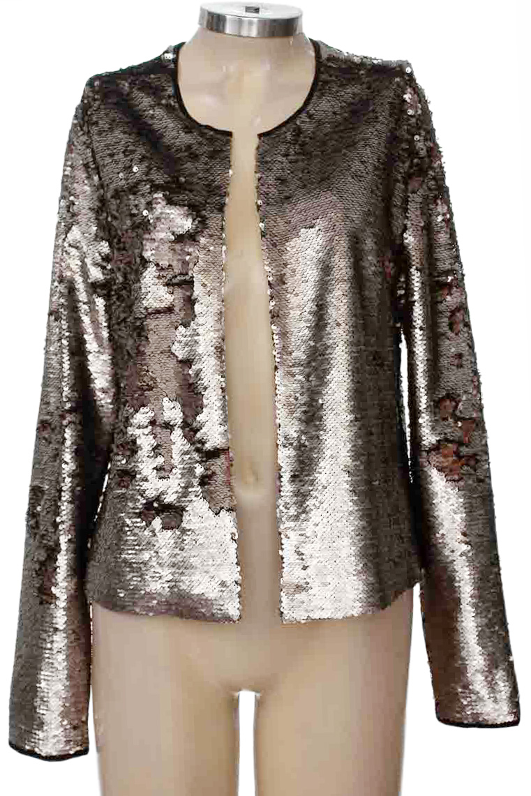 Chaqueta / Abrigo color Plateado - Punto Blanco