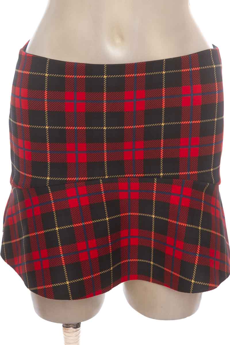 Falda color Rojo - Zara