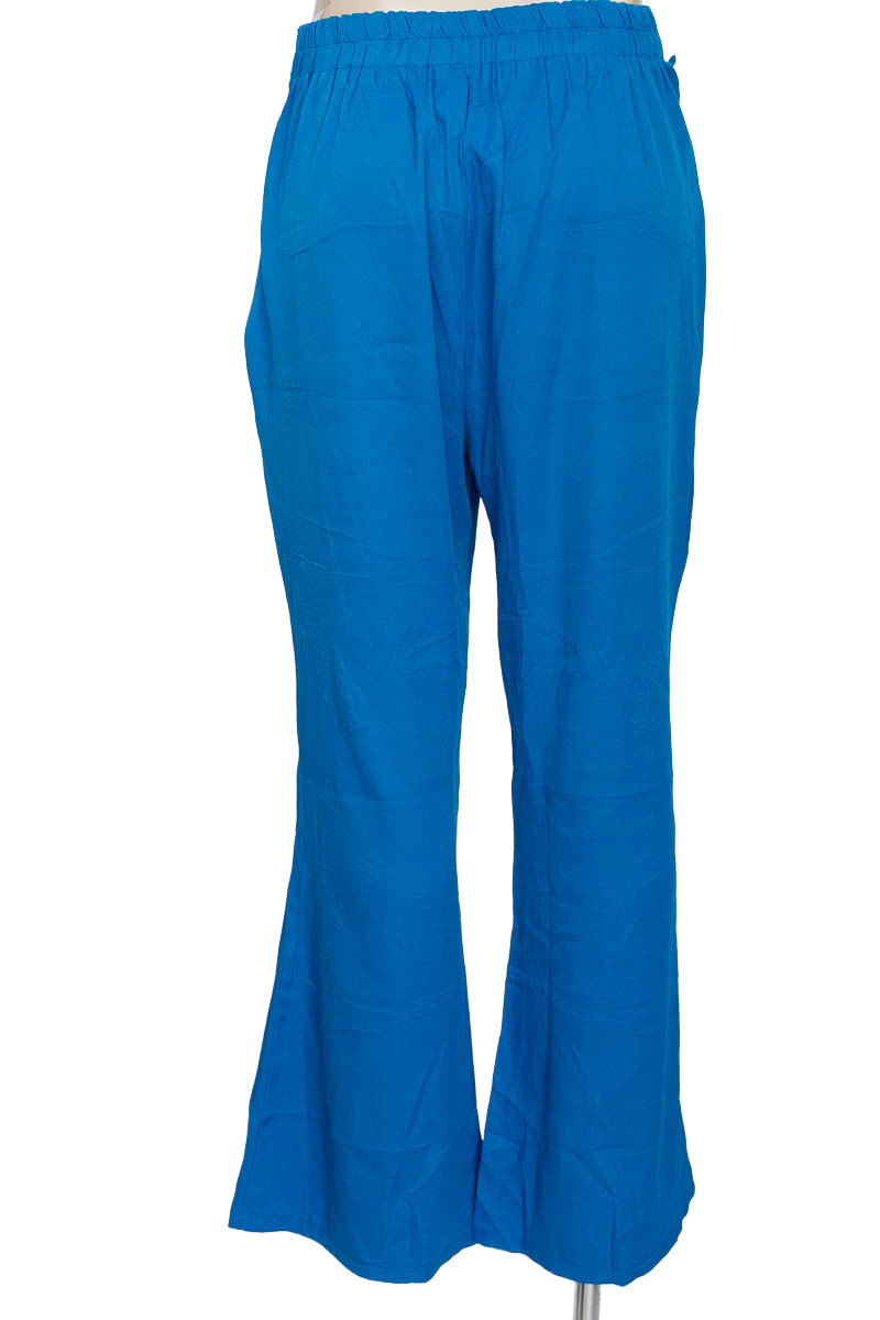 Pantalones color Azul - Niuniu Studio