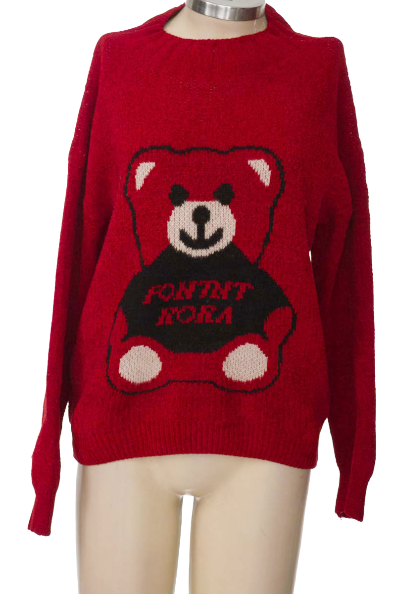 Sweater color Vinotinto - Closeando