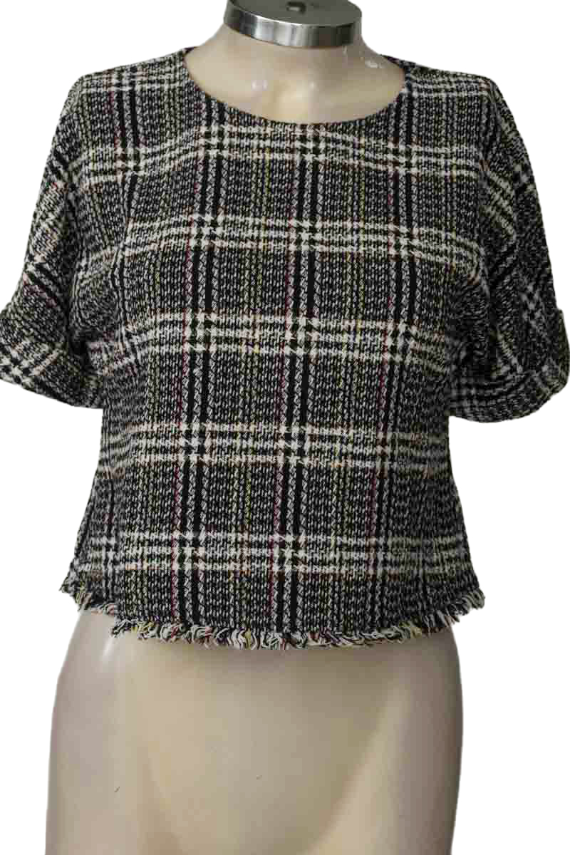 Top / Camiseta color Negro - Zara