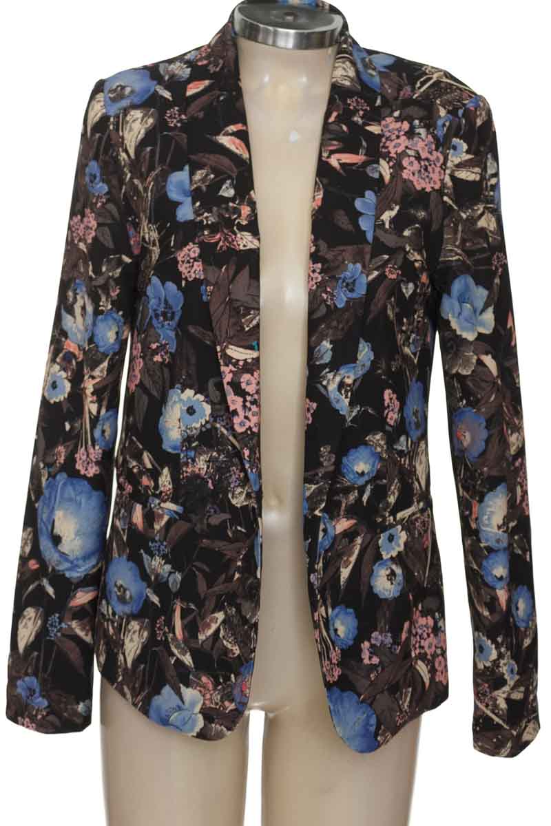 Chaqueta / Abrigo color Negro - Forever 21