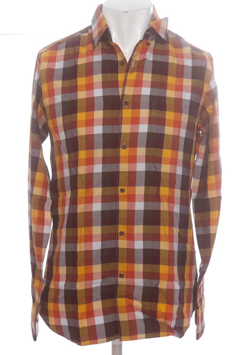Camisa color Café - Massimo Dutti