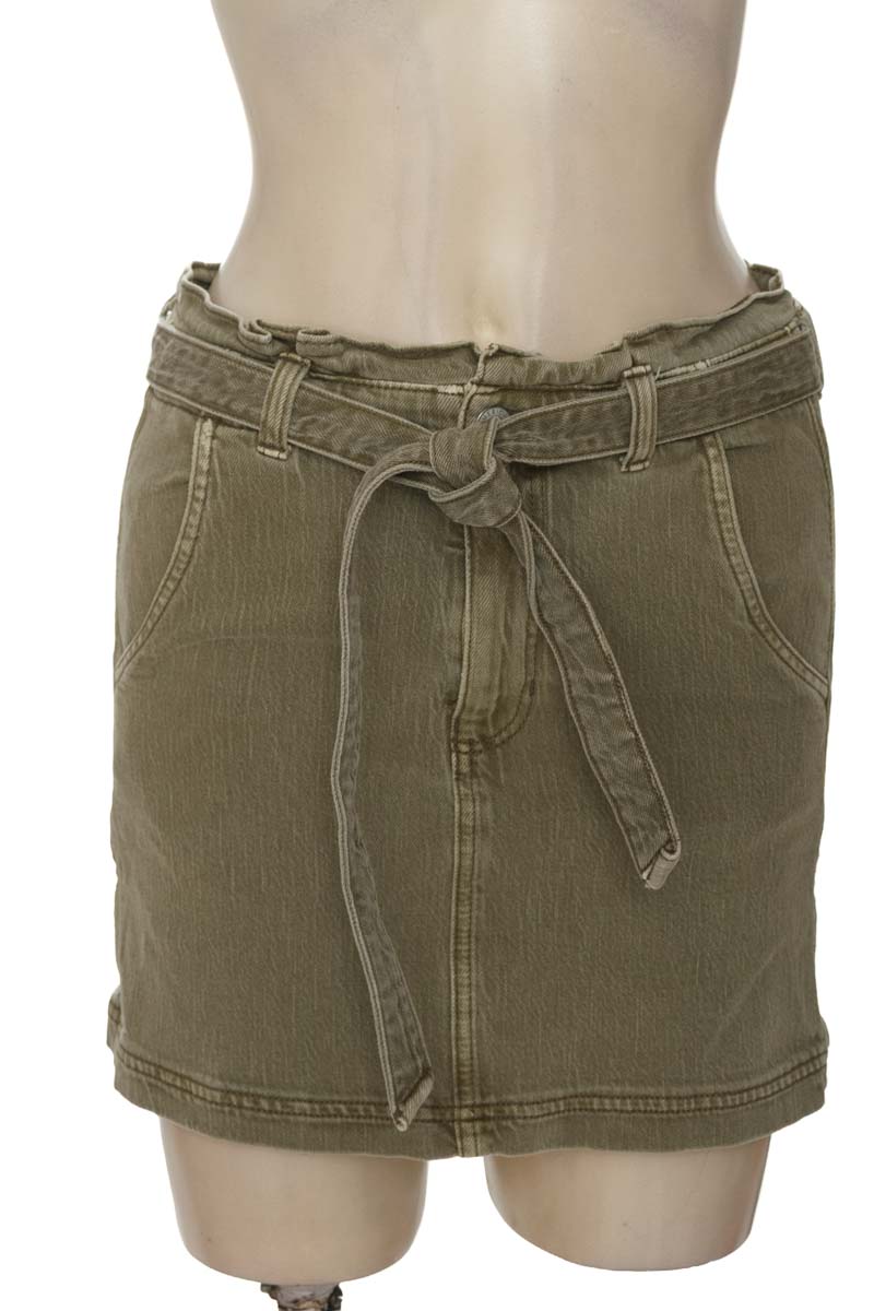Falda color Verde - American Eagle