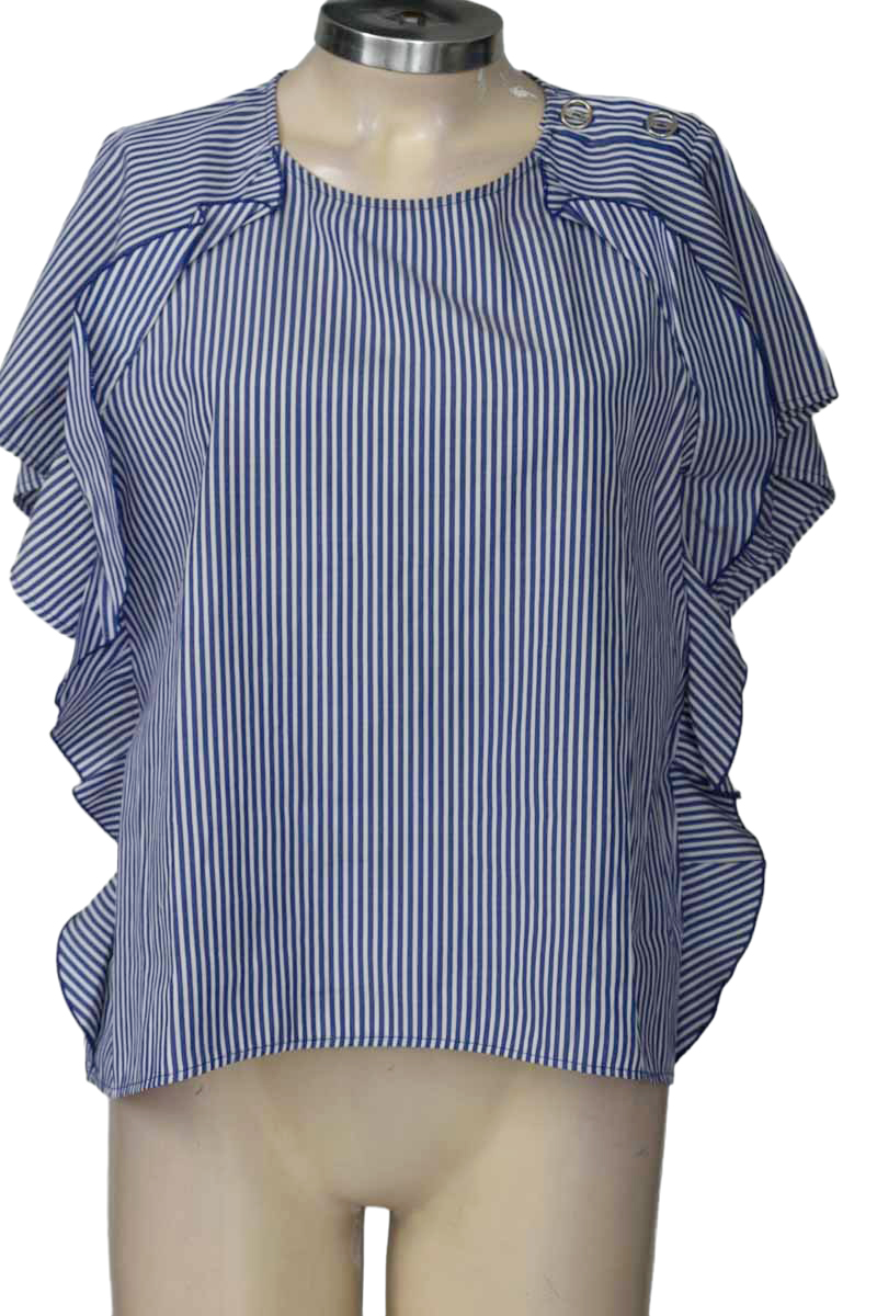 Blusa color Azul - Zara
