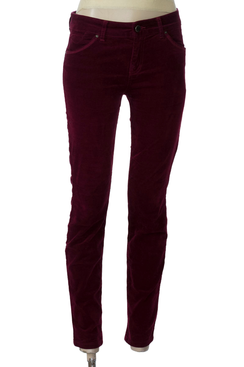 Pantalones color Vinotinto - Esprit