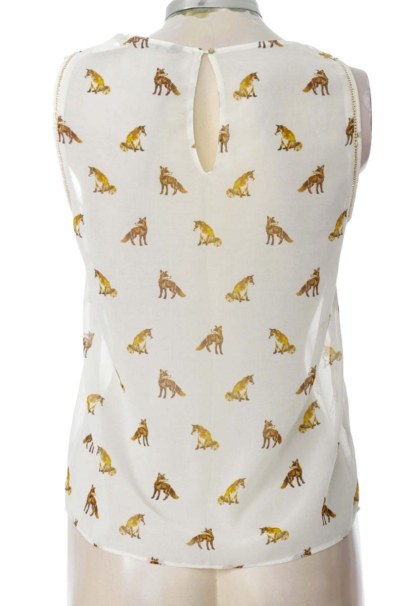 Top / Camiseta color Blanco - Zara