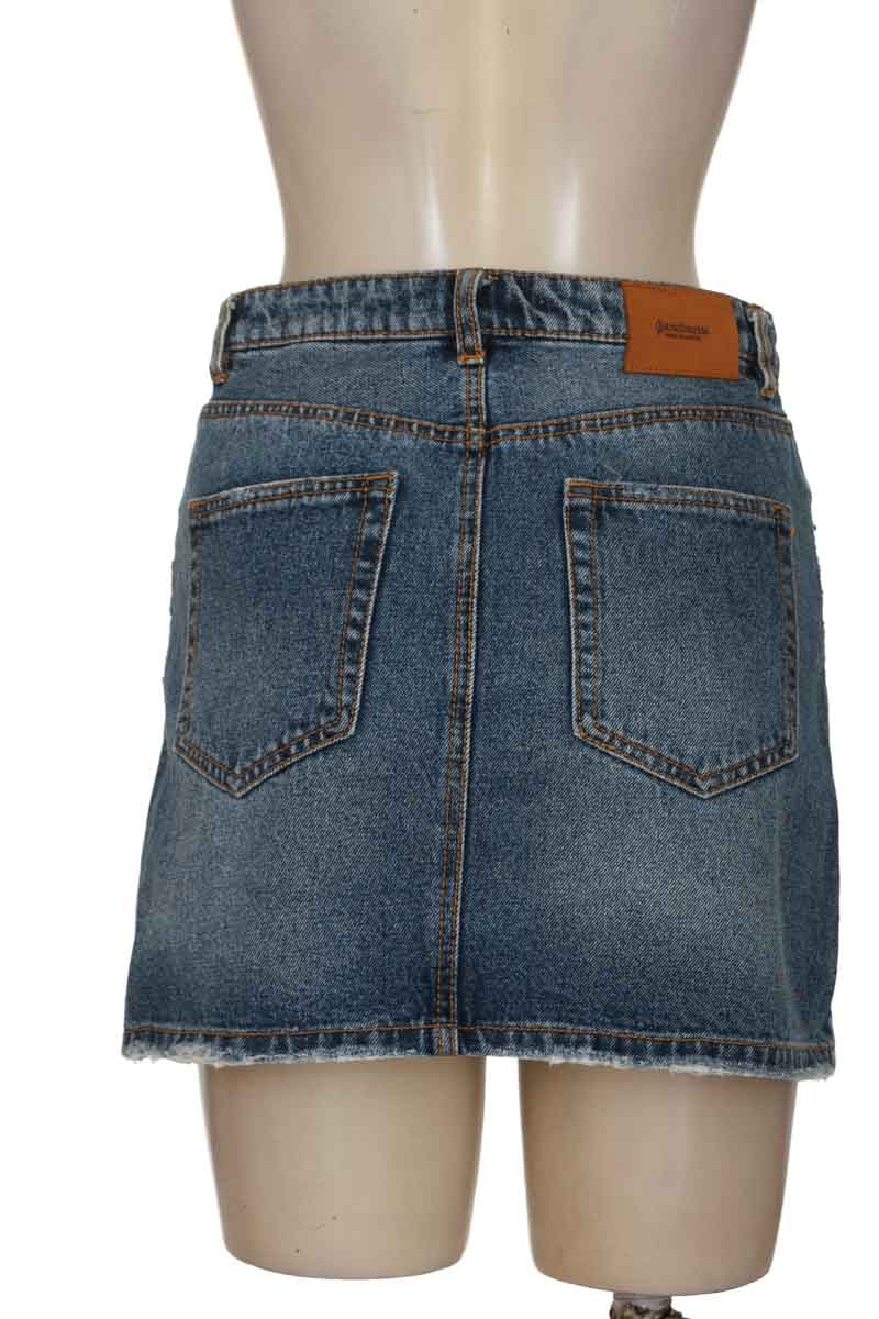 Falda color Azul - Stradivarius