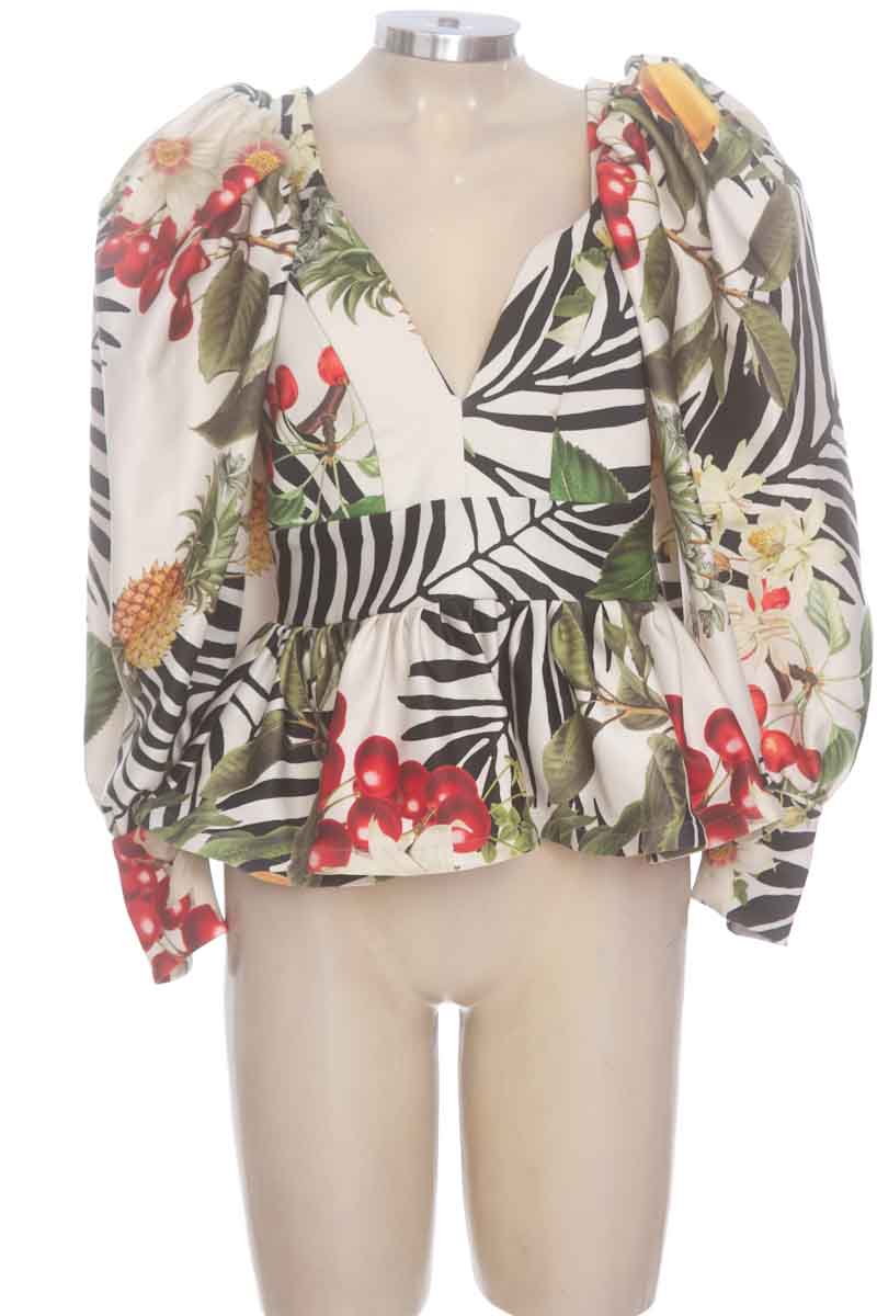 Blusa color Beige - Eugenia Fernández