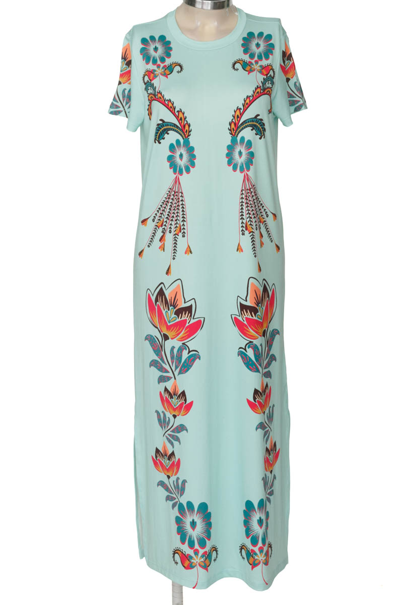 Vestido / Enterizo color Aguamarina - Adrissa