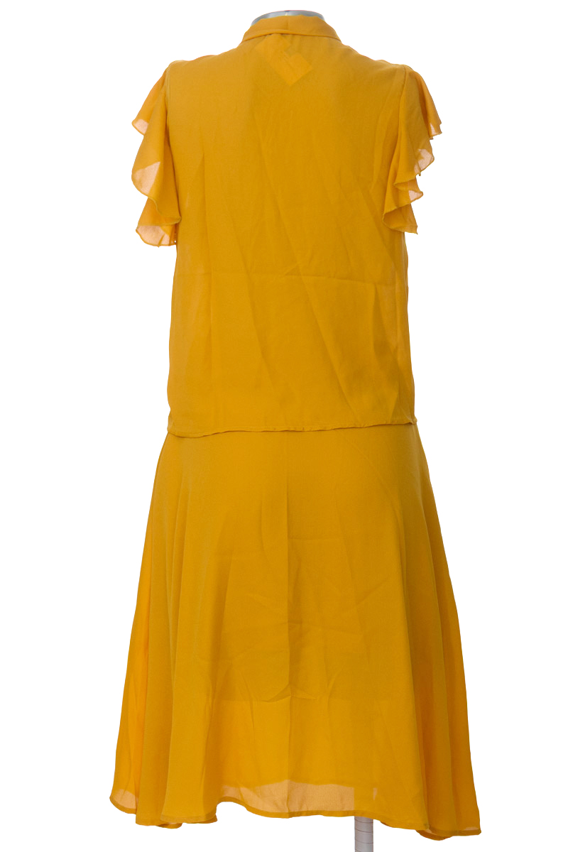 Vestido / Enterizo color Mostaza - Shein