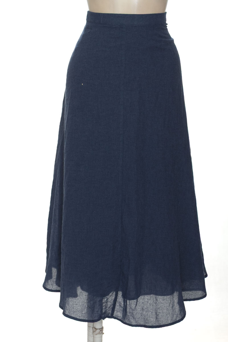 Falda color Azul - Zara