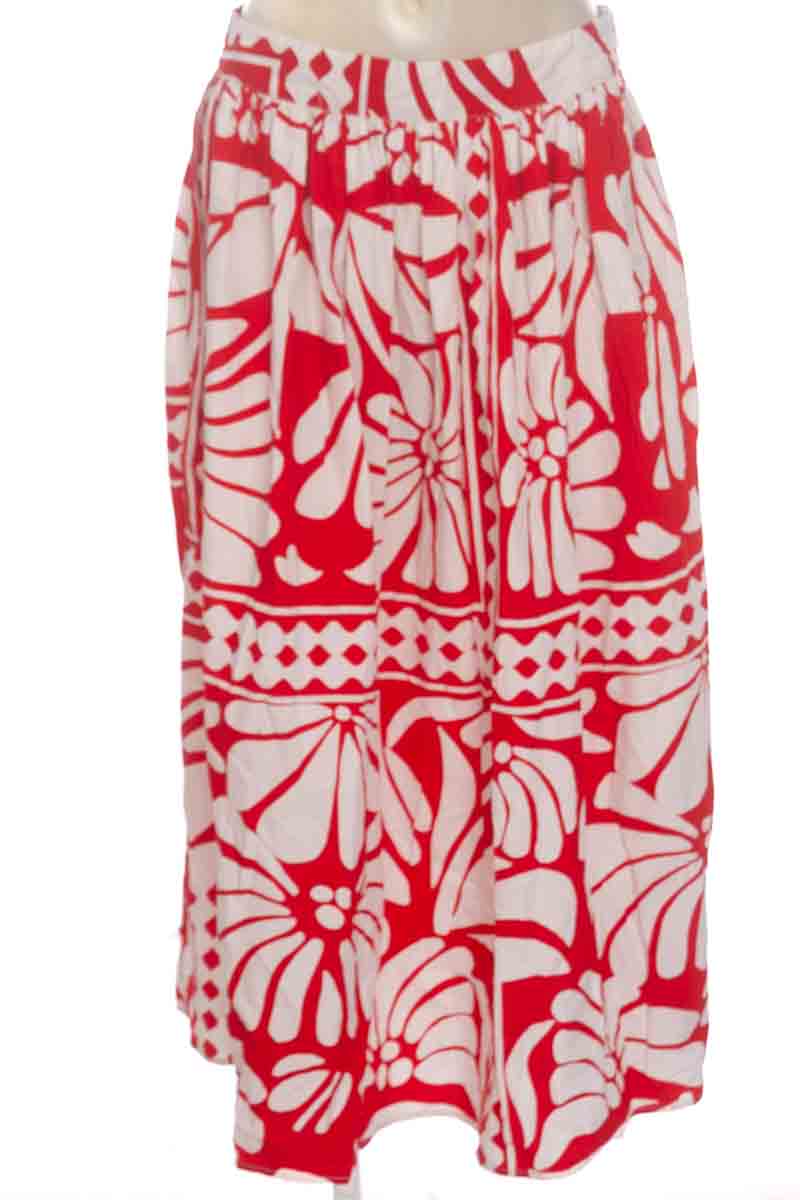 Falda color Rojo - H&M