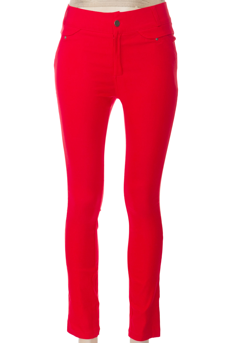 Pantalones color Rojo - TOPS