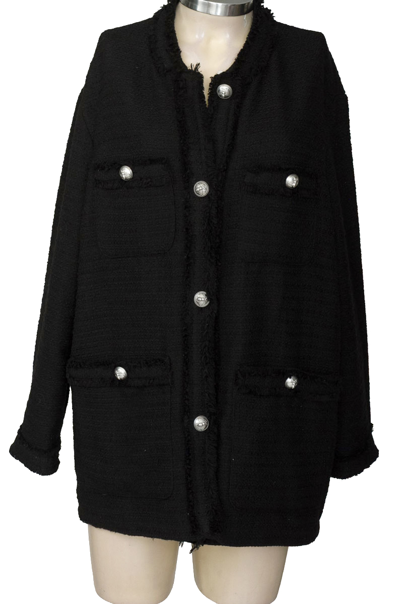 Chaqueta / Abrigo color Negro - H&M