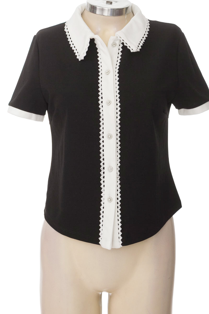 Blusa color Negro - Shein