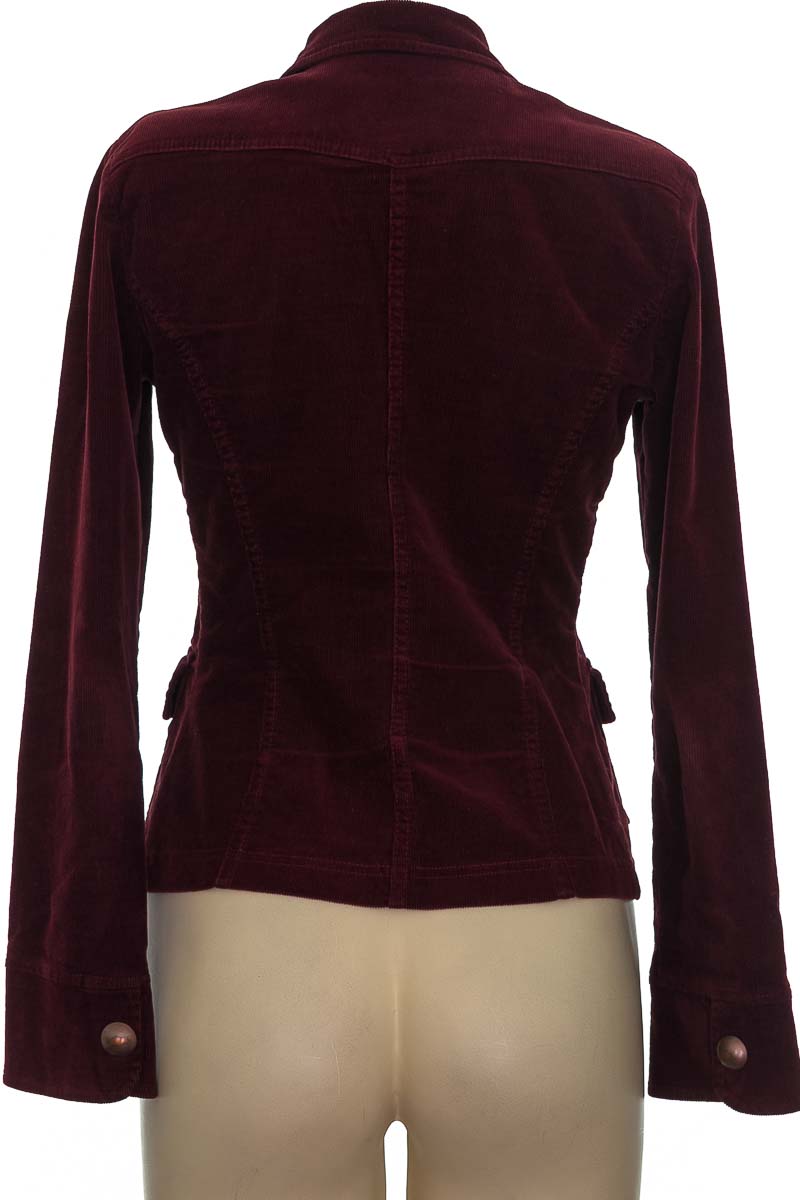 Chaqueta / Abrigo color Vinotinto - Beso de Coco