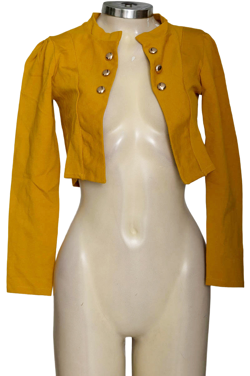 Chaqueta / Abrigo color Mostaza - Closeando