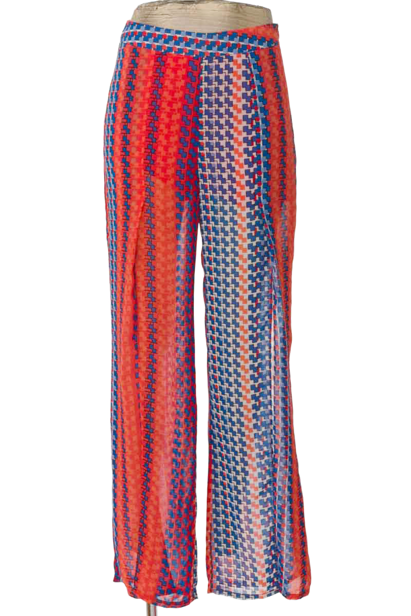 Pantalones color Estampado - Azulu